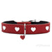 Кучешки Нашийник Hunter Love S/M 35-43 cm Червен