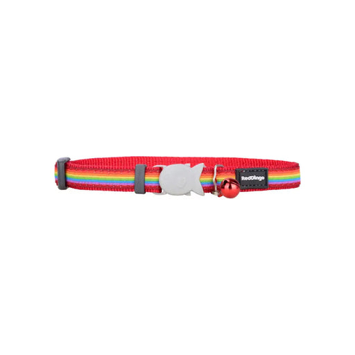 Кучешки Нашийник Red Dingo STYLE RAINBOW 31-47 cm