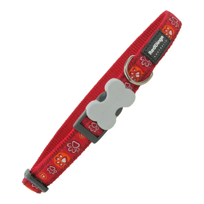 Кучешки Нашийник Red Dingo Животинска следа (24-37 cm) (1,5