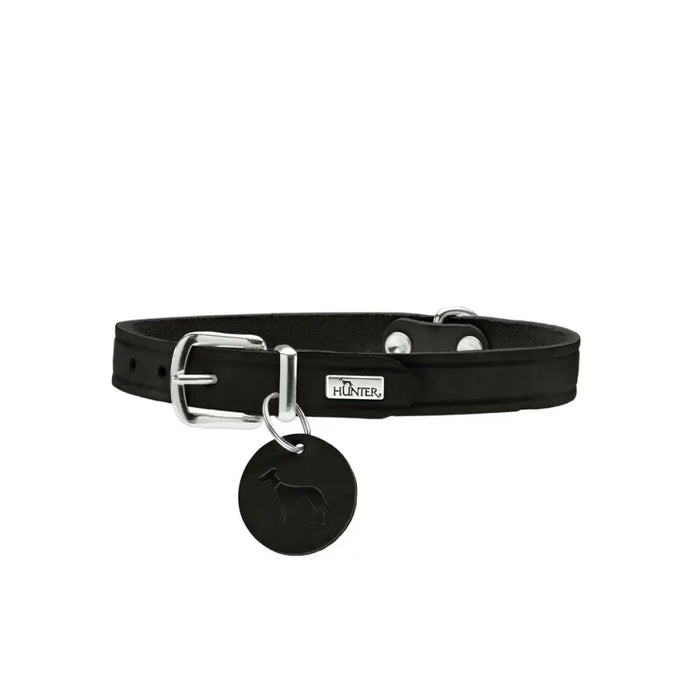 Кучешки Нашийник Hunter Aalborg Черен S 32-38 cm