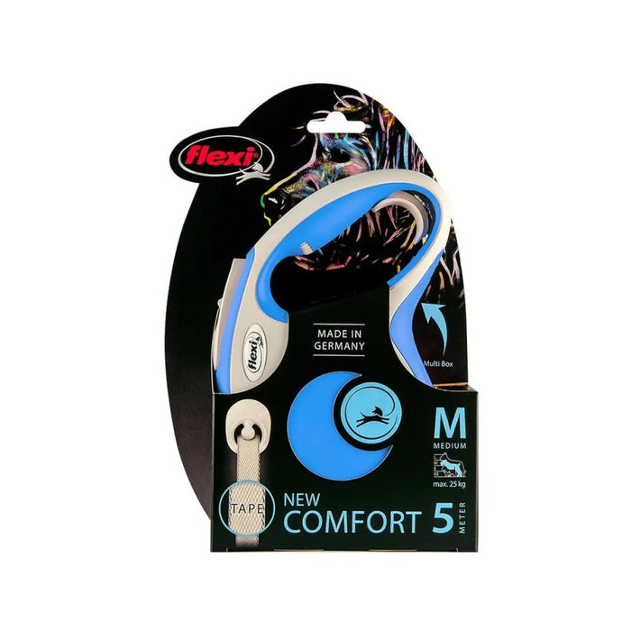Кучешка Каишка Flexi New Comfort L Син (5 m)