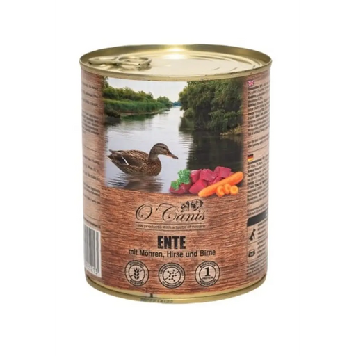 Кучешка консерва O’CANIS - мокра храна - патица просо