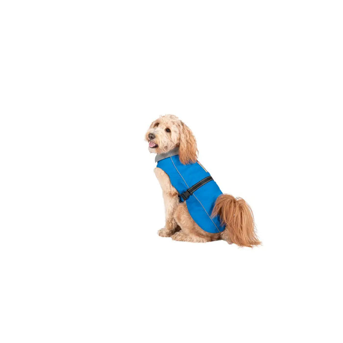 Кучешки Дъждобран Dog Gone Smart Син 35 cm