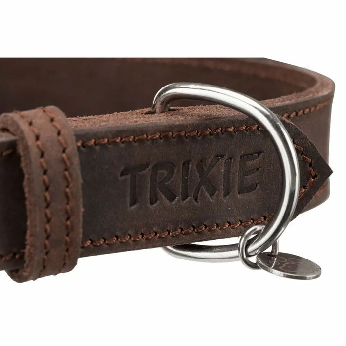 Кучешки Нашийник Trixie Rustic Тъмно сив L 48-56 cm