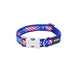 Кучешки Нашийник Red Dingo US Flag 20-32 cm Син
