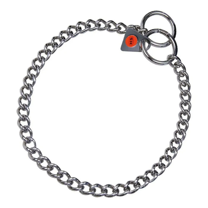 Кучешки Нашийник Hs Sprenger Сребрист 2 mm Гайки Усукан (60