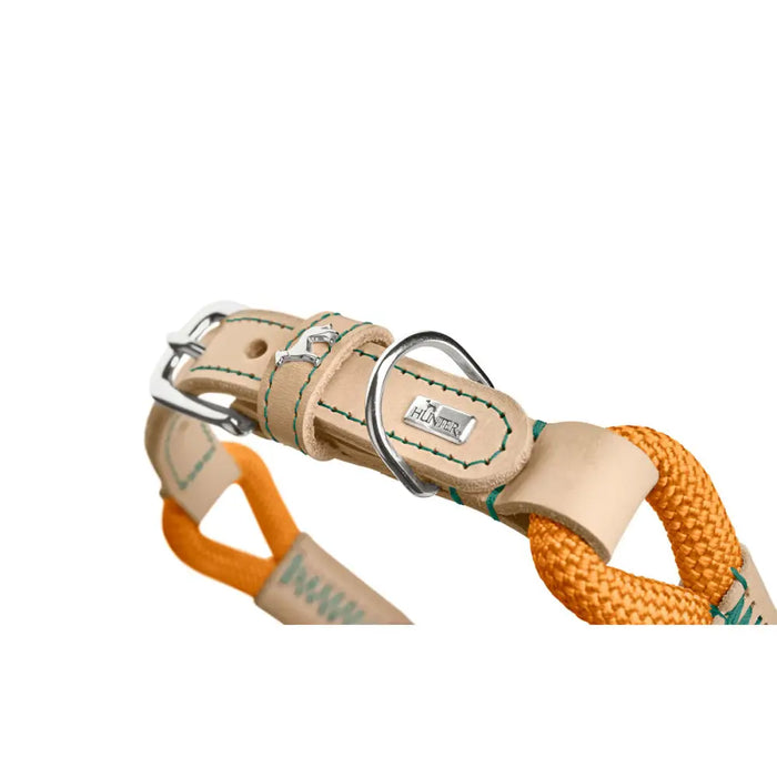 Кучешки Нашийник Hunter Malia Оранжев M/L 45-54 cm