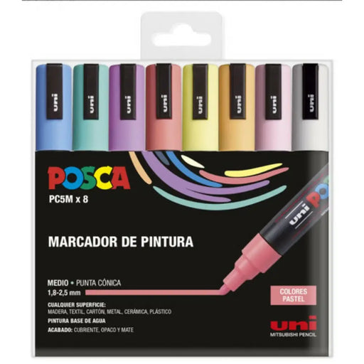 Куфар за каюта POSCA 182634810 Многоцветен 8 Части