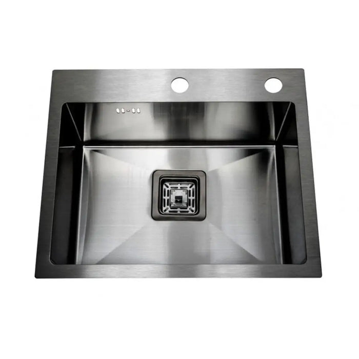 КУХНЕНСКА МИВКА INTER CERAMIC ICK 5032B 50Х42Х20 СМ. ЧЕРНА