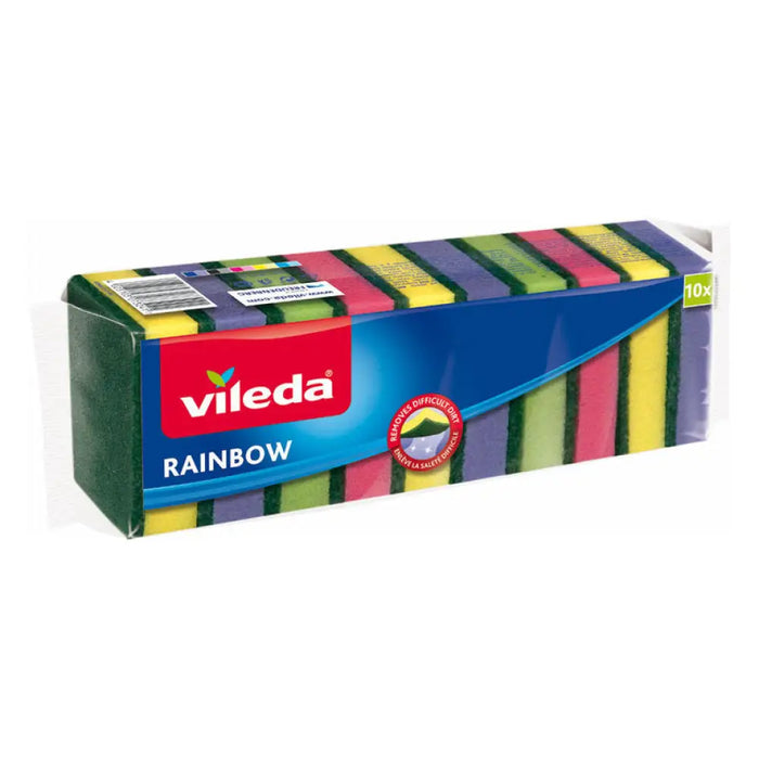 КУХНЕНСКА ГЪБА 10 БР RAINBOW VILEDA