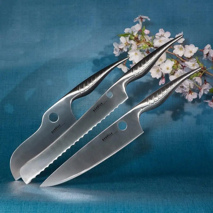 Кухненски прибор SAMURA SRP 0040 REPTILE ПРОФ.САТЪР 15.8 СМ