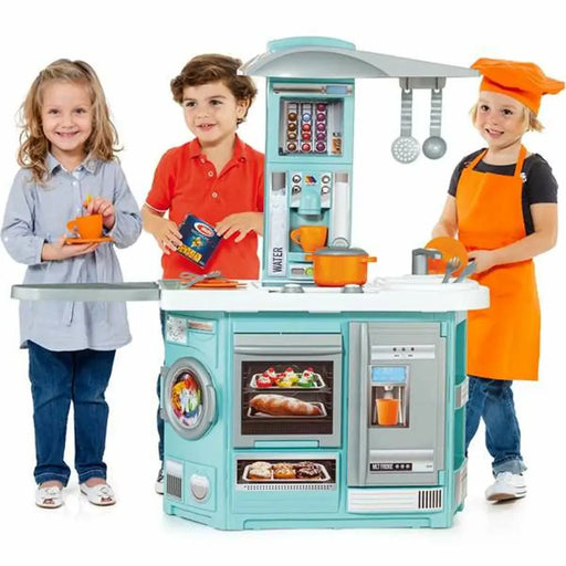 Кухня Играчка Cook Moltó 18151 100 x 97 x 31 cm Син Сгъваем