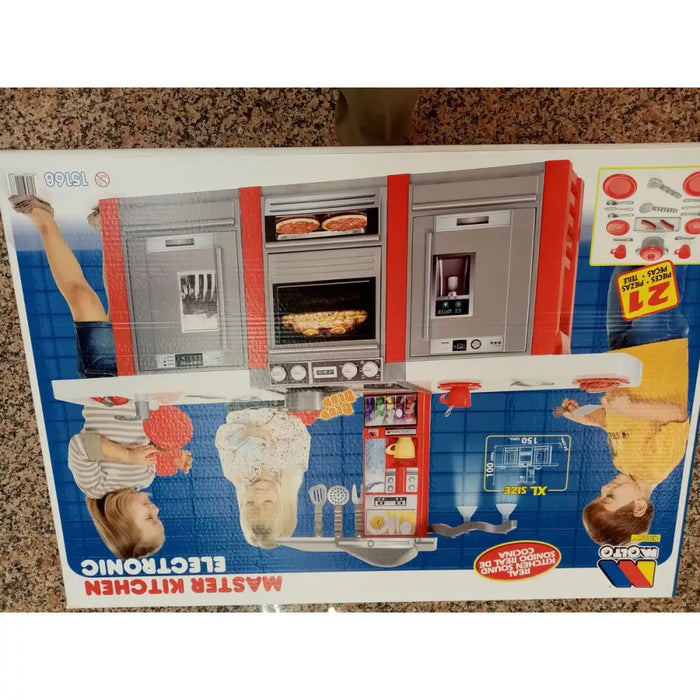 Кухня Играчка Moltó Masterkitchen 150 x 100 x 34 cm