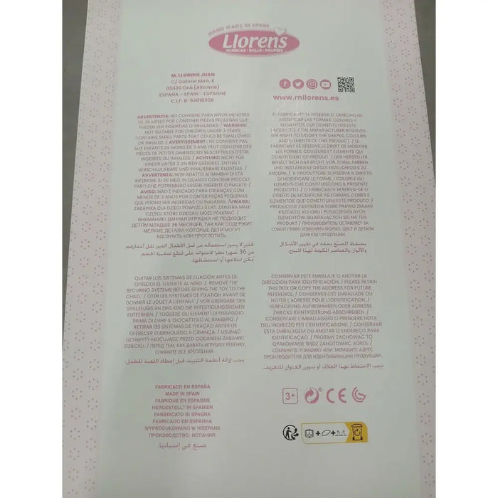 Кукла Бебе Llorens RN Mimi Smile 40 cm