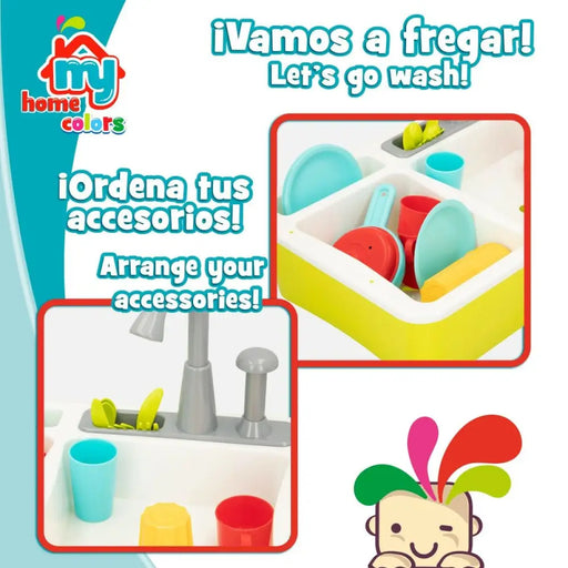 Кухня Играчка Colorbaby 22 Части 42 x 29 x 28 cm Аксесоари
