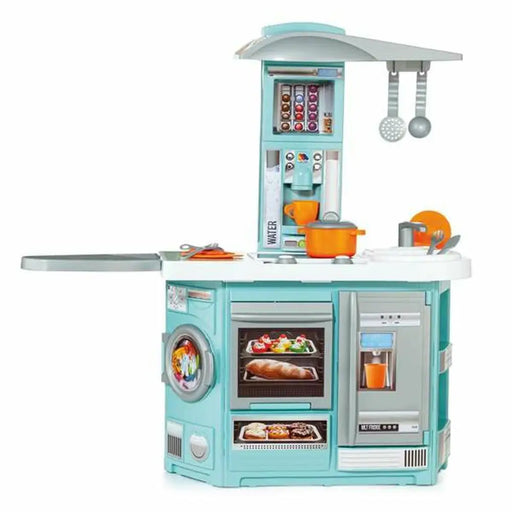 Кухня Играчка Cook Moltó 18151 100 x 97 x 31 cm Син Сгъваем