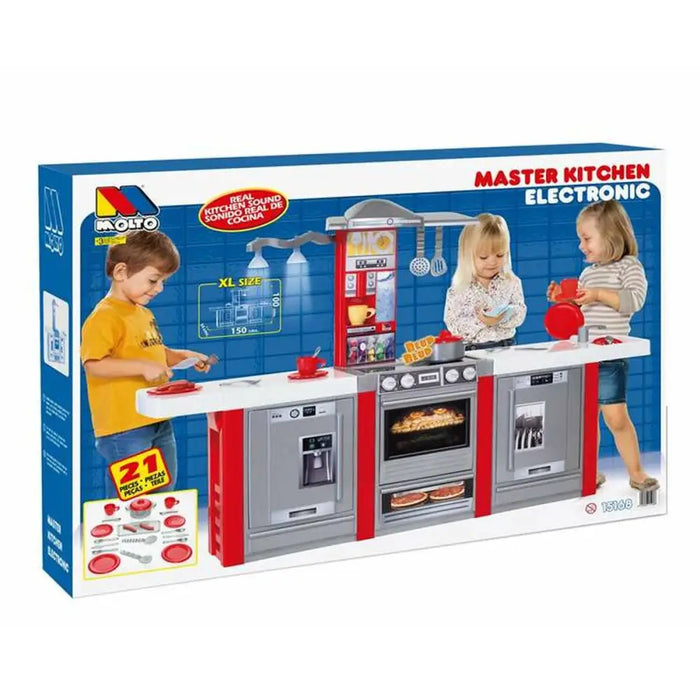 Кухня Играчка Moltó Masterkitchen 150 x 100 x 34 cm