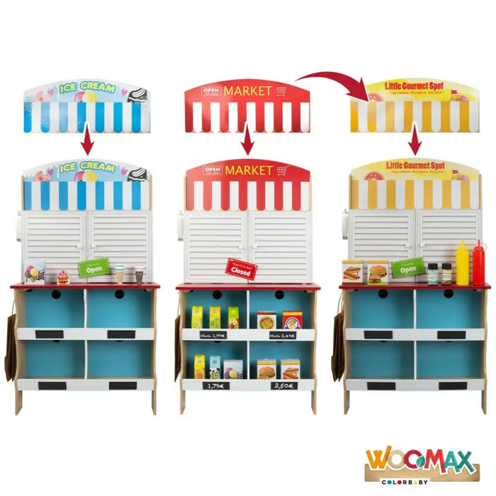 Кухня Играчка Play & Learn 60 x 109 x 40 cm