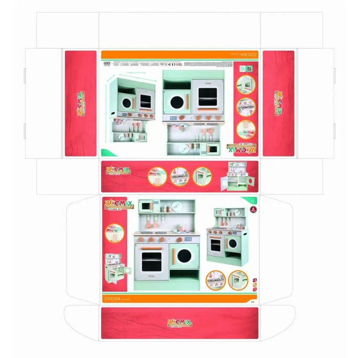 Кухня Играчка Woomax 60 x 83 x 30 cm