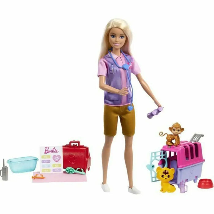 Кукла Barbie SAUVETEUSE D’ANIMAUX