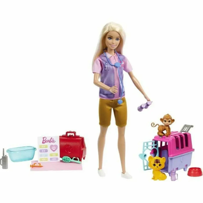 Кукла Barbie SAUVETEUSE D’ANIMAUX