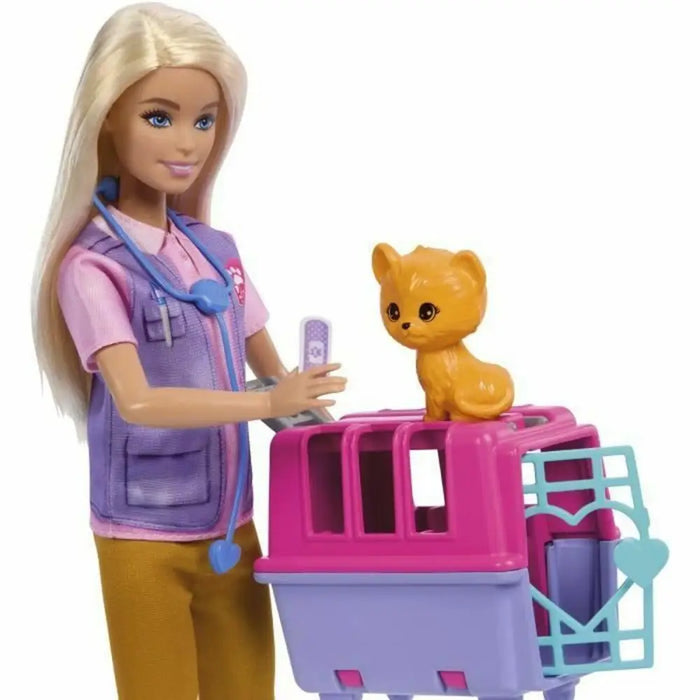 Кукла Barbie SAUVETEUSE D’ANIMAUX