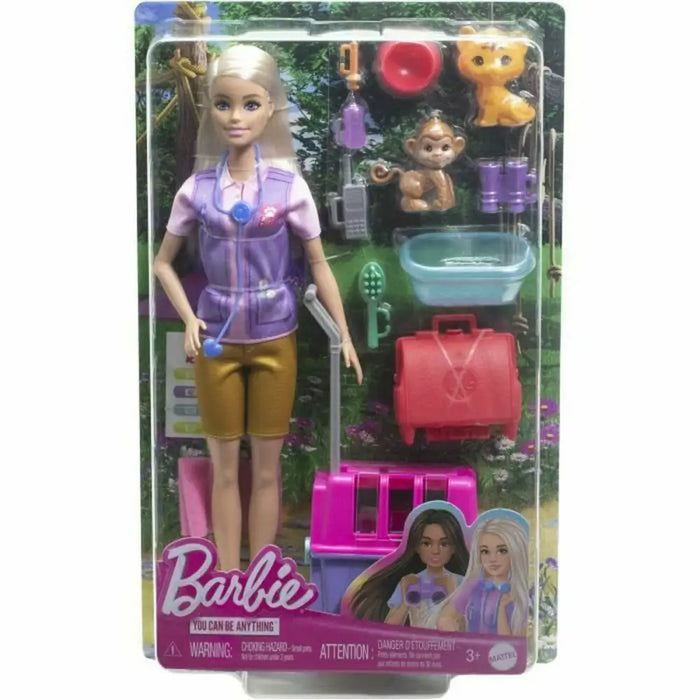 Кукла Barbie SAUVETEUSE D’ANIMAUX