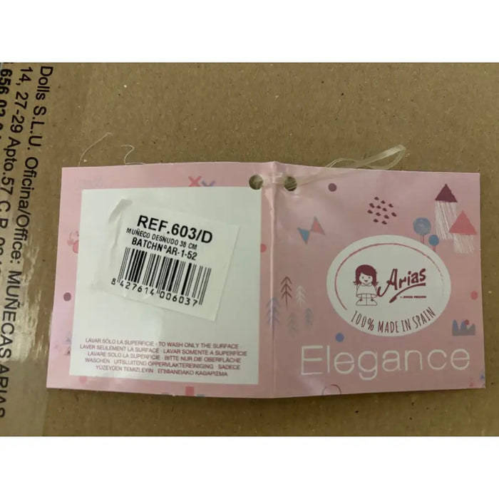 Кукла Бебе Arias Andie 38 cm