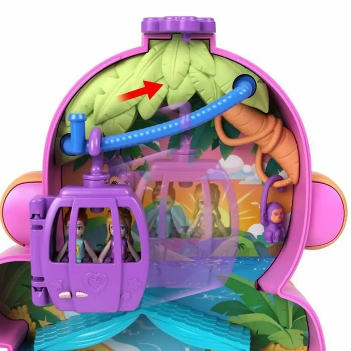 Кукла Бебе с Аксесоари Polly Pocket Mommy Monkey and Baby