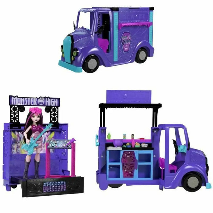 Кукла Бебе с Аксесоари Monster High Tour Bus Rock