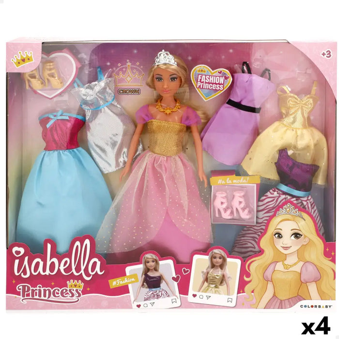 Кукла Colorbaby Isabella 7 X 30 X 4 CM (4 броя)