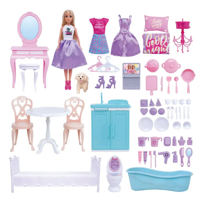 Кукла Colorbaby Isabella 74 X 37 X 4 CM (2 броя)