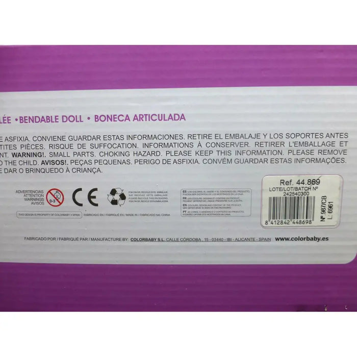 Кукла Colorbaby Maria Casual 30 x 105 x 14 cm
