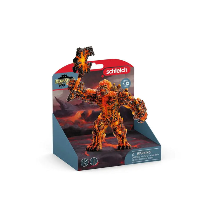 Кукла Schleich Eldrador Range - Lava Golem with Weapon 42447