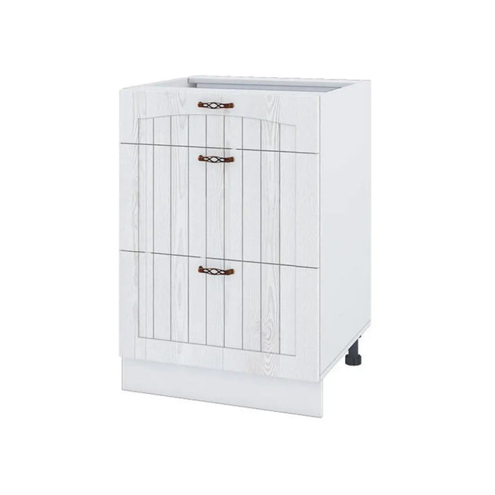 КУХНЕНСКИ ШКАФ ДОЛЕН РЕД С ТРИ ЧЕКМЕДЖЕТА IRIM 60X55X87 СМ