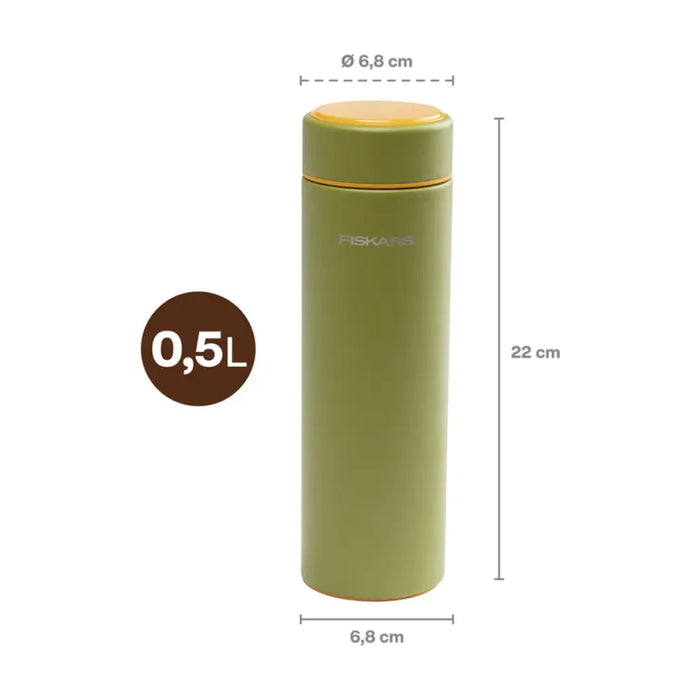 КЪМПИНГ ТЕРМО БУТИЛКА FISKARS ЗЕЛЕНА FISKARS On-the-go