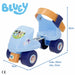Кънки Bluey 32-36 Син (2 броя)