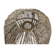 Купол на Лампа DKD Home Decor 30 x 30 x 28 cm Естествен