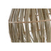 Купол на Лампа DKD Home Decor Естествено влакно (36 x 36 x