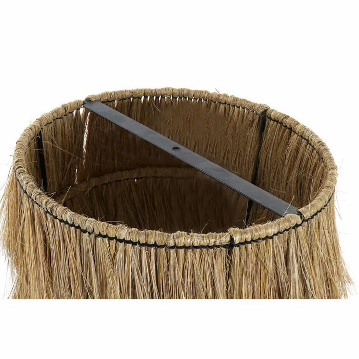 Купол на Лампа DKD Home Decor Юта Метал Естествен Ресни 40