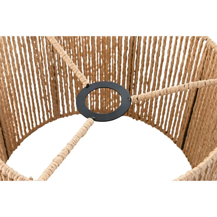 Купол на Лампа Home ESPRIT Кафяв Метал влакно Естествен (3