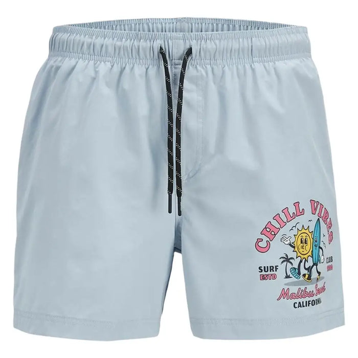Къси панталони Jack & Jones Jpstmaui Jj Leg Print Вода