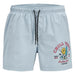 Къси панталони Jack & Jones Jpstmaui Jj Leg Print Вода