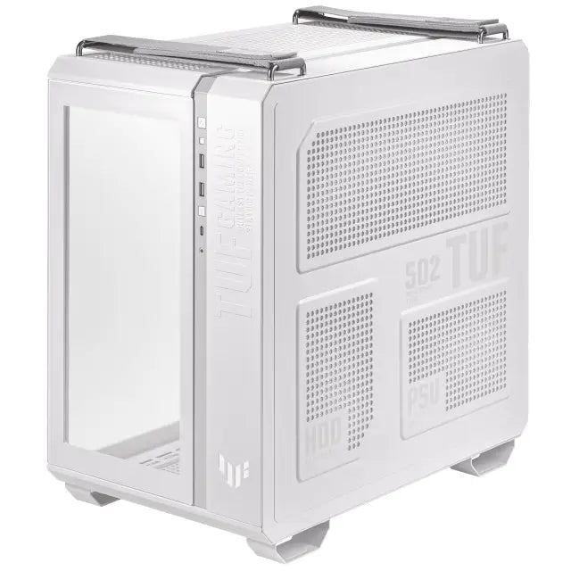 Кутия ASUS TUF Gaming GT502 WHITE EDITION Mid-Tower