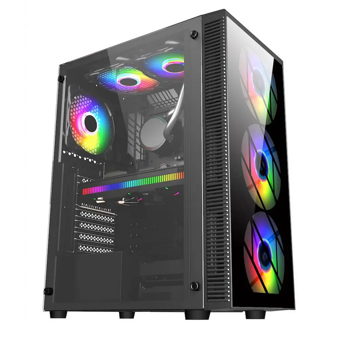Кутия FSP CMT192 TG ATX Mid Tower Черна