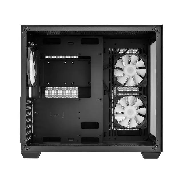 Кутия FSP CMT380 Black ARGB TG ATX Mid Tower Черна