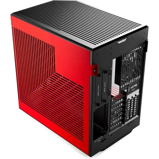 Кутия HYTE Y60 Tempered Glass Mid-Tower Черно и Червено