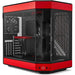 Кутия HYTE Y60 Tempered Glass Mid-Tower Черно и Червено