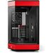 Кутия HYTE Y60 Tempered Glass Mid-Tower Черно и Червено