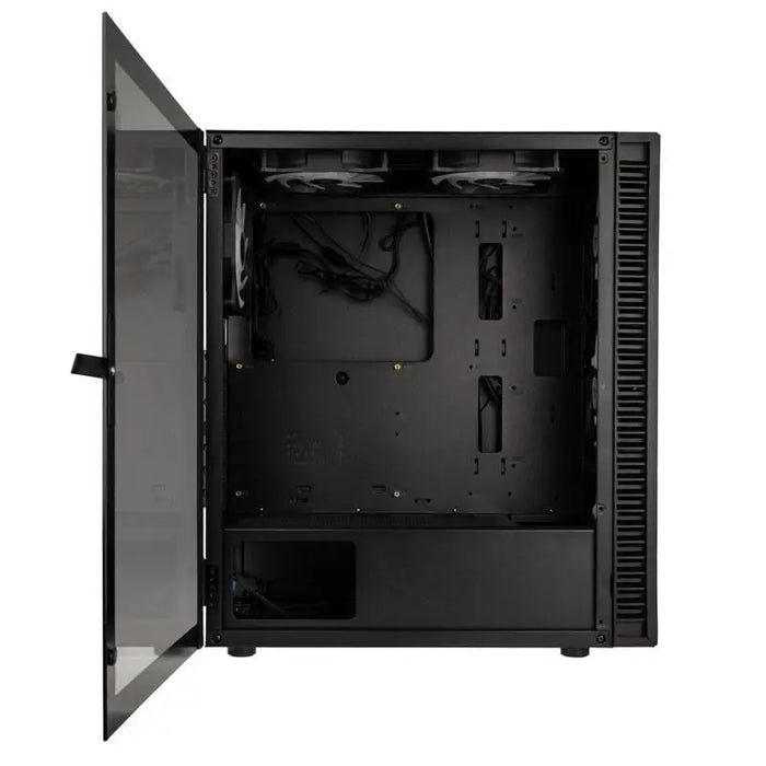Кутия Kolink Observatory HF Mesh ARGB TG Mid-Tower Черна